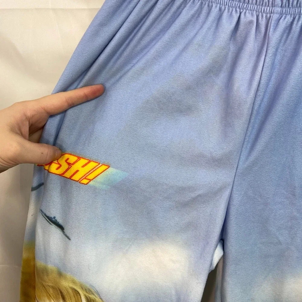Disney Store youth fleece Incredibles pull on stretch pajama pants lounge‎ large